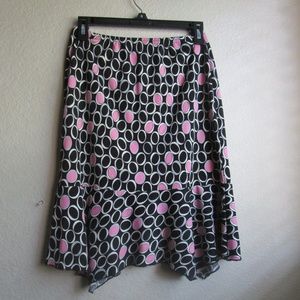 Asymmetrical Y2k/90's Midi Skirt